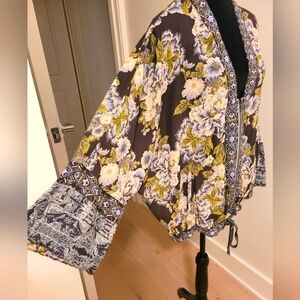 Free People zippered top
